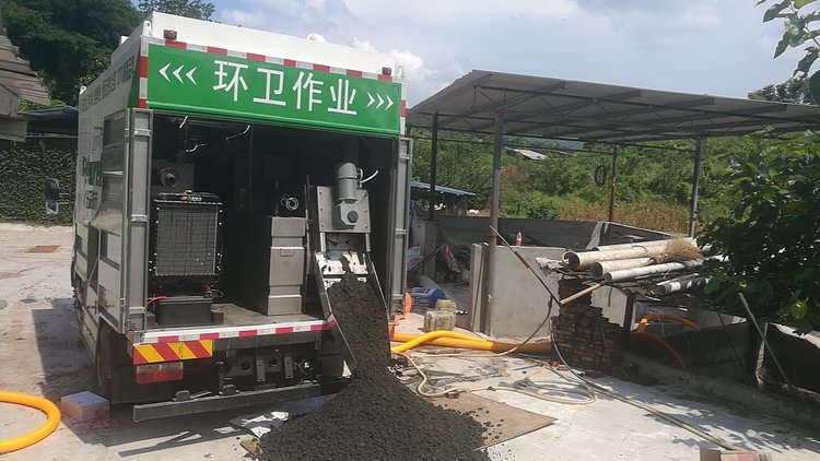 大路镇污泥干湿分离技术